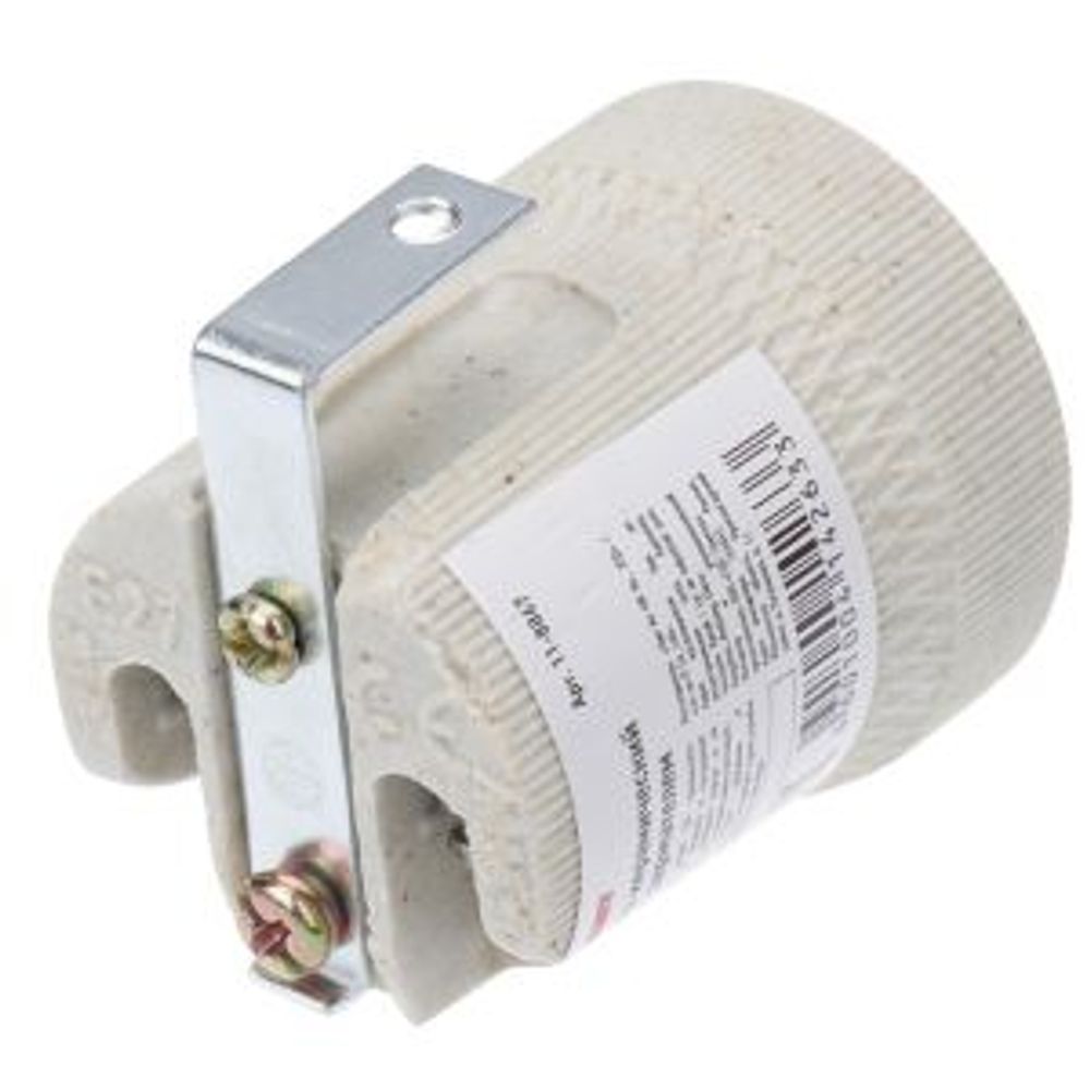 Патрон керамический E27 с держателем REXANT