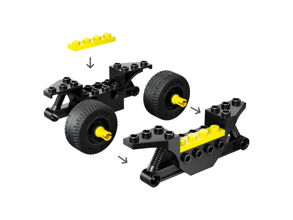 Конструктор LEGO City 60410 Пожарно-спасательный мотоцикл