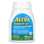 Aleve, Напроксен натрия в таблетках, от головной боли, 220 мг, 90 таблеток