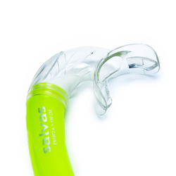 Трубка плавательная Salvas Flash Sr Snorkel, DA302C0GGSTS, р. Senior, желтый