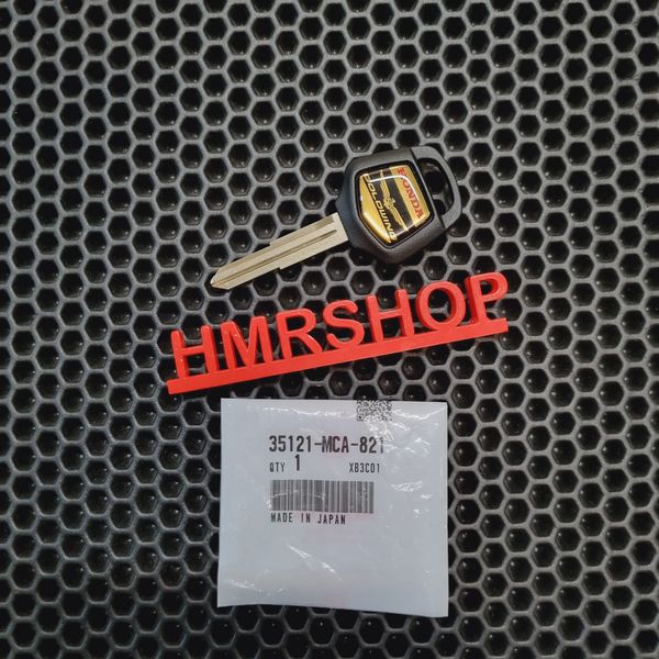 Honda Болванка ключа GL 1800 2001-2003 без hiss 35121-MCA-821
