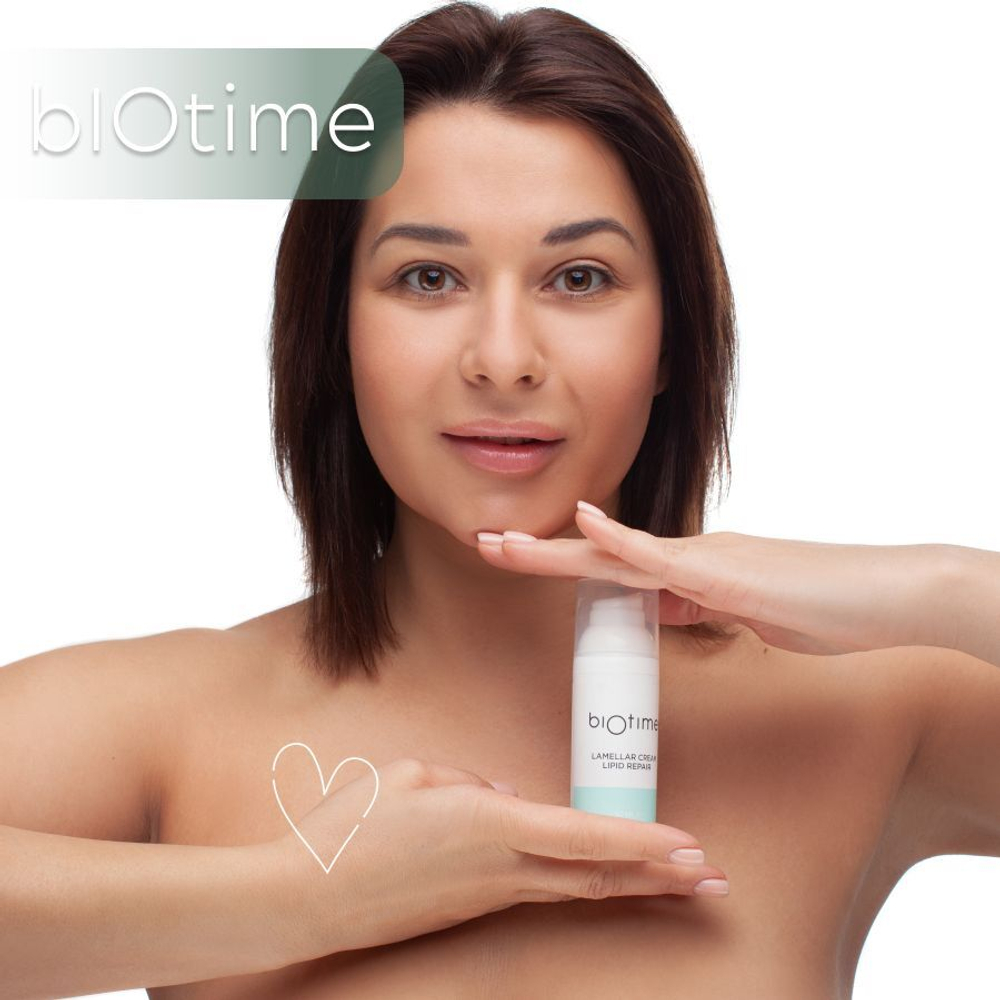 LAMELLAR CREAM LIPID REPAIR BIOTIME - Крем ламеллярный липидовосполняющий, 200мл