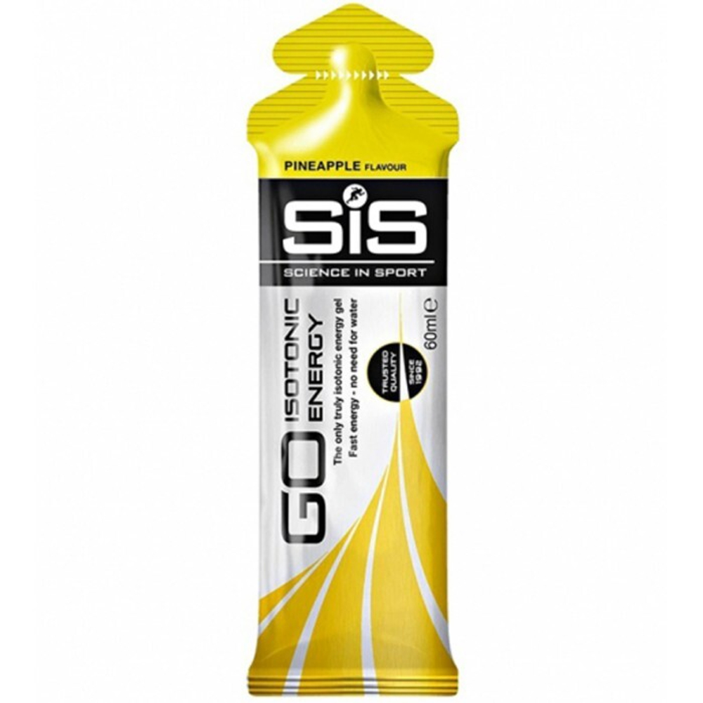 Гель энергетический углеводный SIS Go Isotonic Gel, Ананас, 60мл Science in Sport