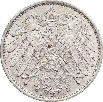 1 марка 1915 Германская Империя "A"