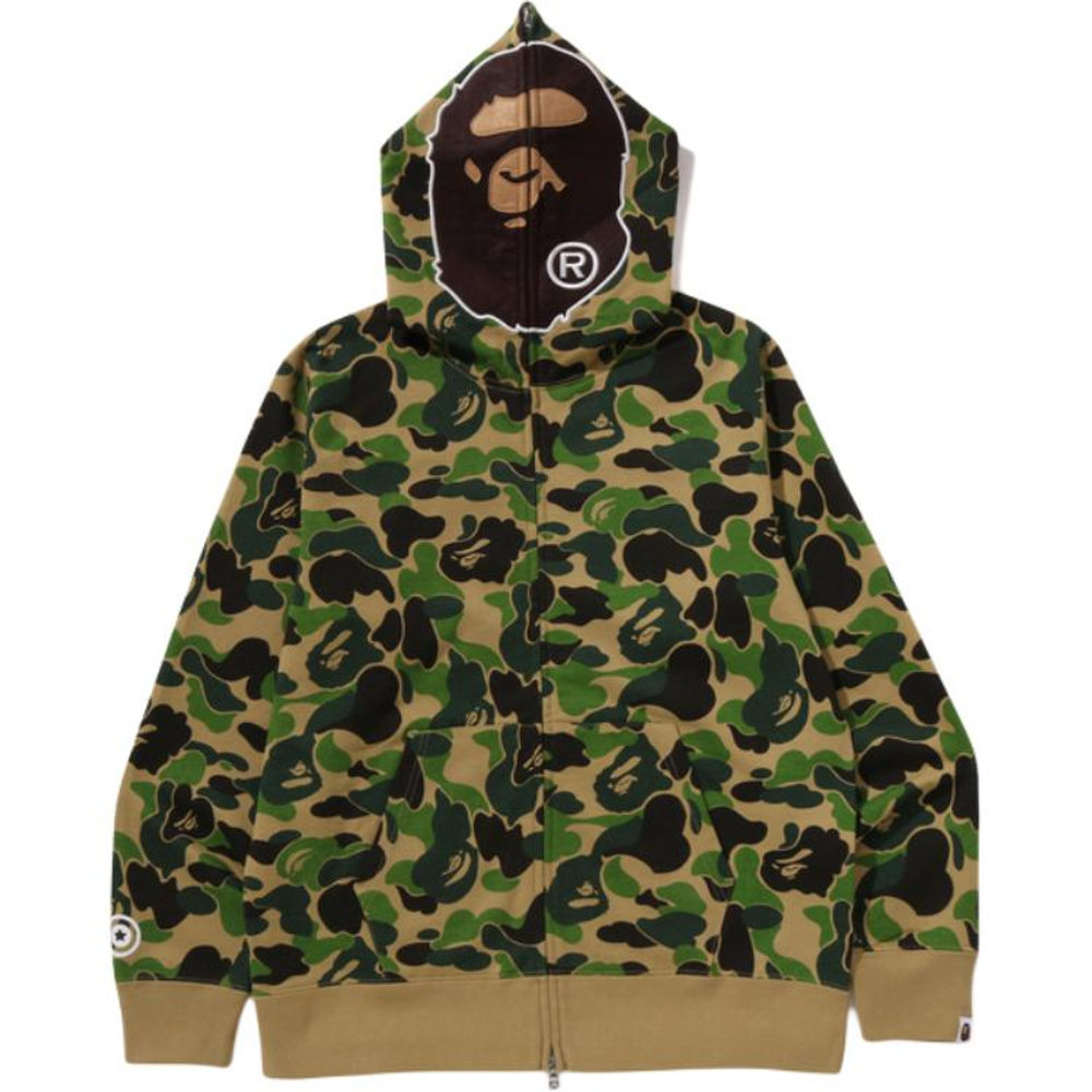 A Bathing Ape X Readymade Abc Camo Eagle Relaxed Fit Full Zip Худи