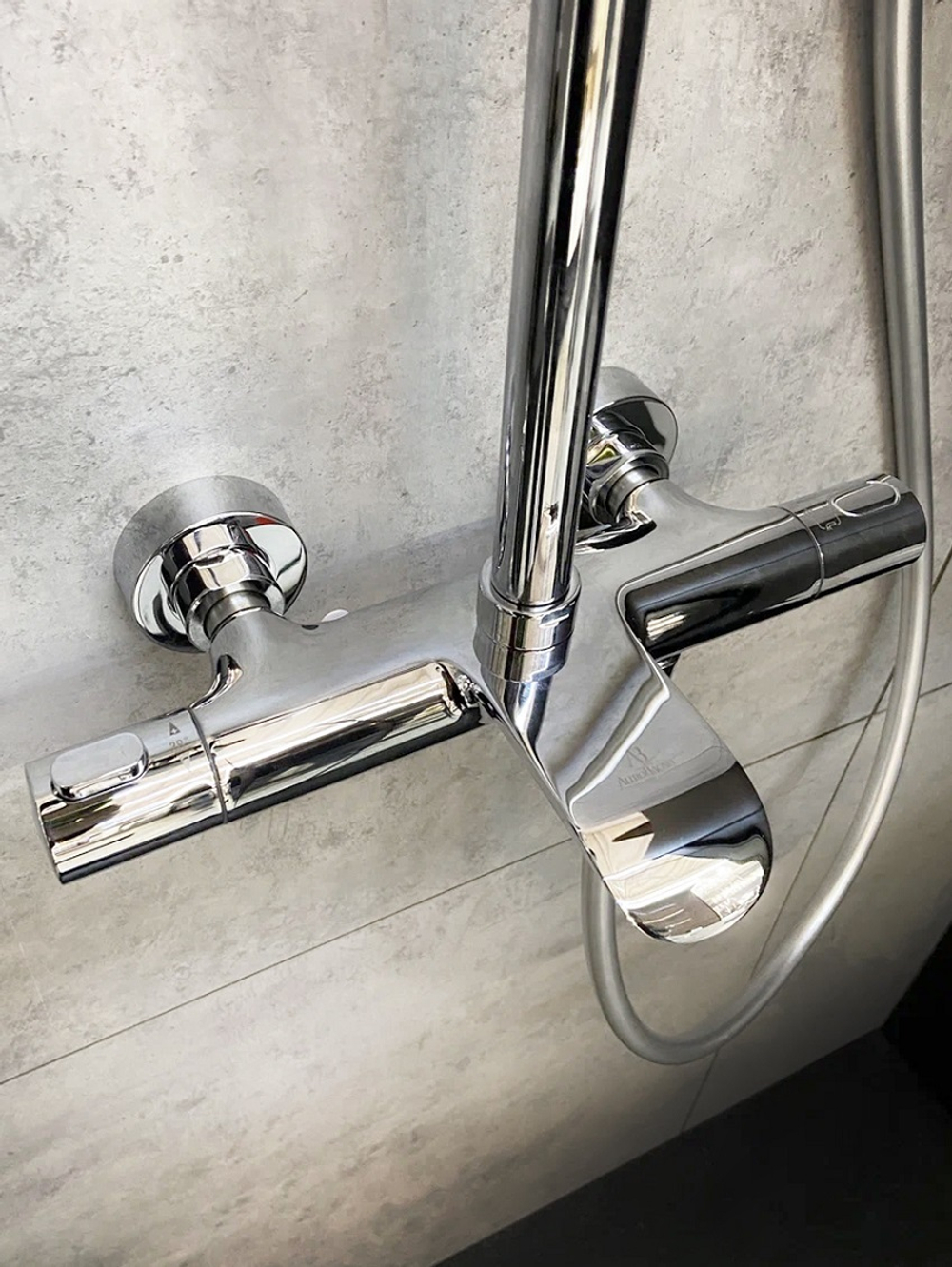 Душевая система с термостатом AltroBagno Costanza 030412 Cr