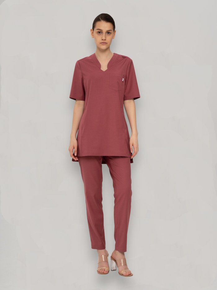 Костюм медицинский женский | Бл-380+Б-125 поливискоза