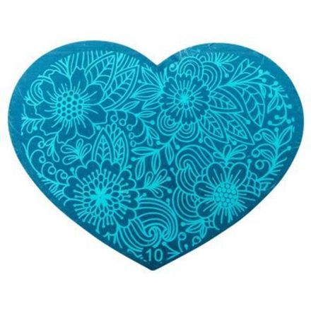 Трафарет металлический для стемпинга, ризографа №10