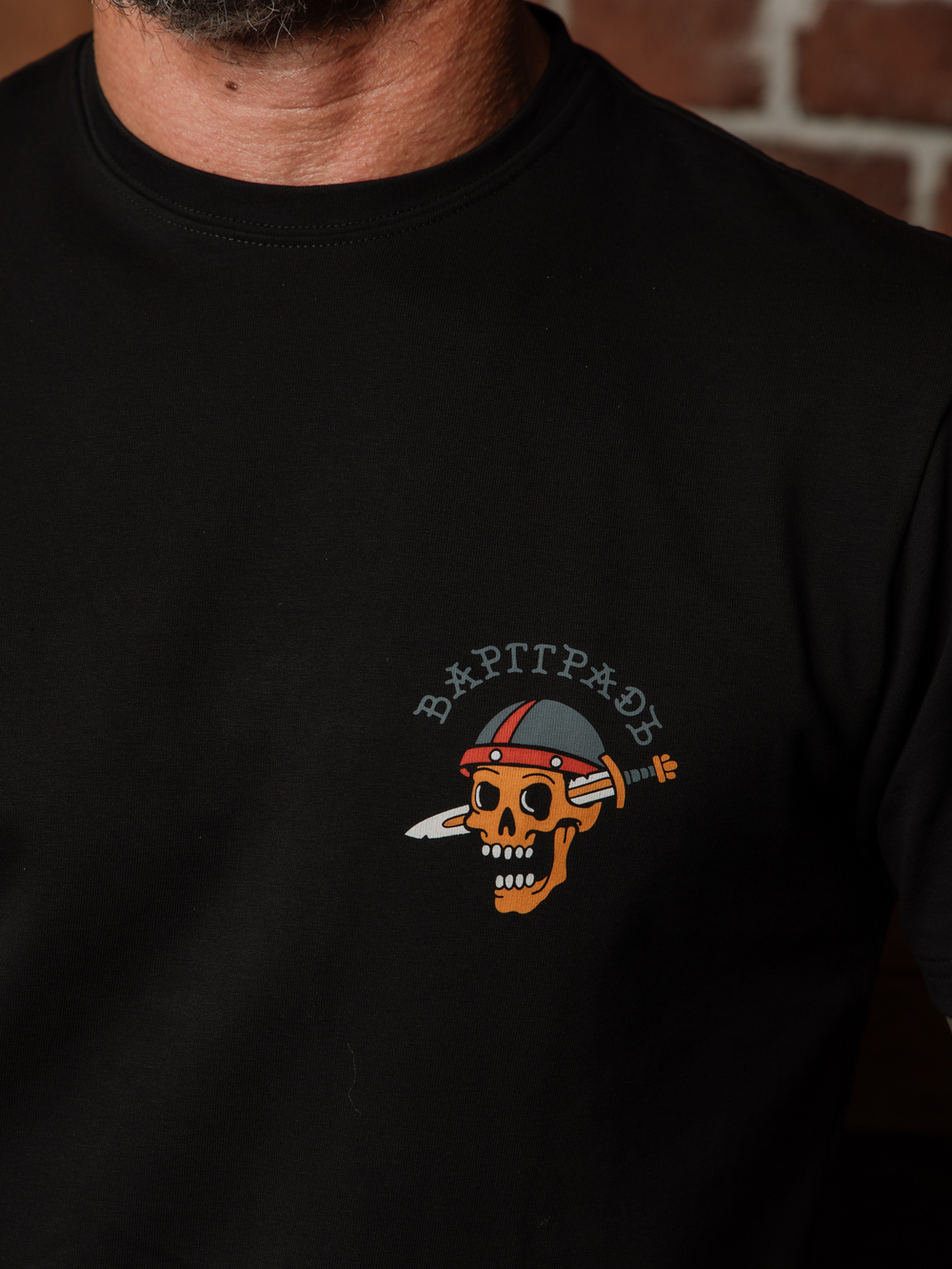 Футболка Варгградъ мужская черная «Ярость севера»