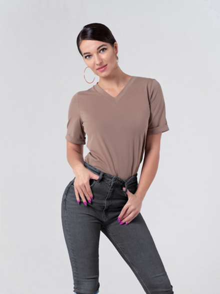 T-shirt Villanelle, Brown