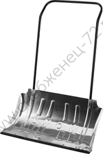 СИБИН ДА-750, 750 мм, алюминиевый, со стальной планкой, снеговой движок (скрепер) (421859)