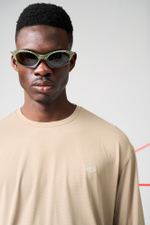 Лонгслив Nothomme Blue Monte Universe Reflective Print "Sandstone"