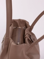 Сумка большая через плечо шоппер мешок