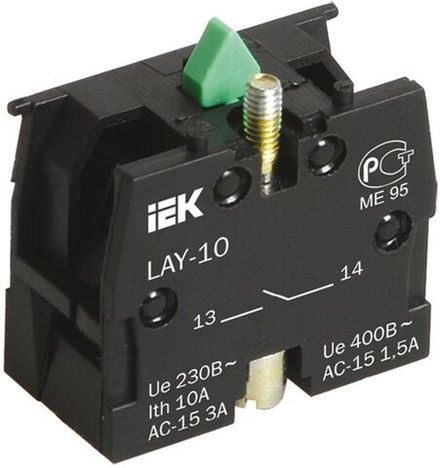 Блок контактный 1з для LAY5 KARAT IEK BDK21