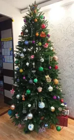 Ель искусственная «Веста» (Литая хвоя) 270 см / 2,7 м