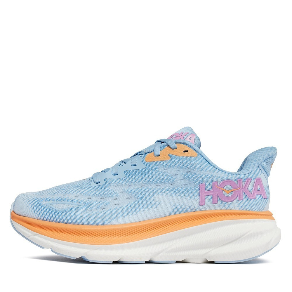 Кроссовки женские HOKA W CLIFTON 9 WIDE Airy Blue / Ice Water