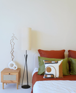 Торшер напольный золотой с белым абажуром в стиле лофт, светильник напольный классический, Дали, E27, 60 Вт