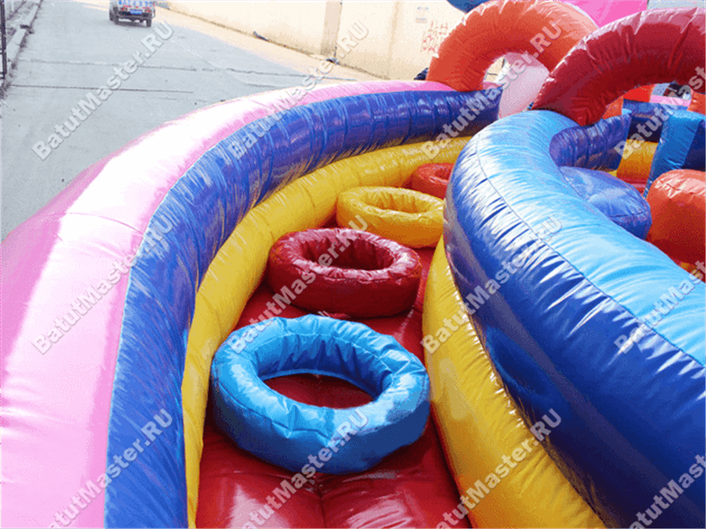 Надувная полоса "Попкорн"