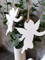 Новогодний декор ангелы 2 шт