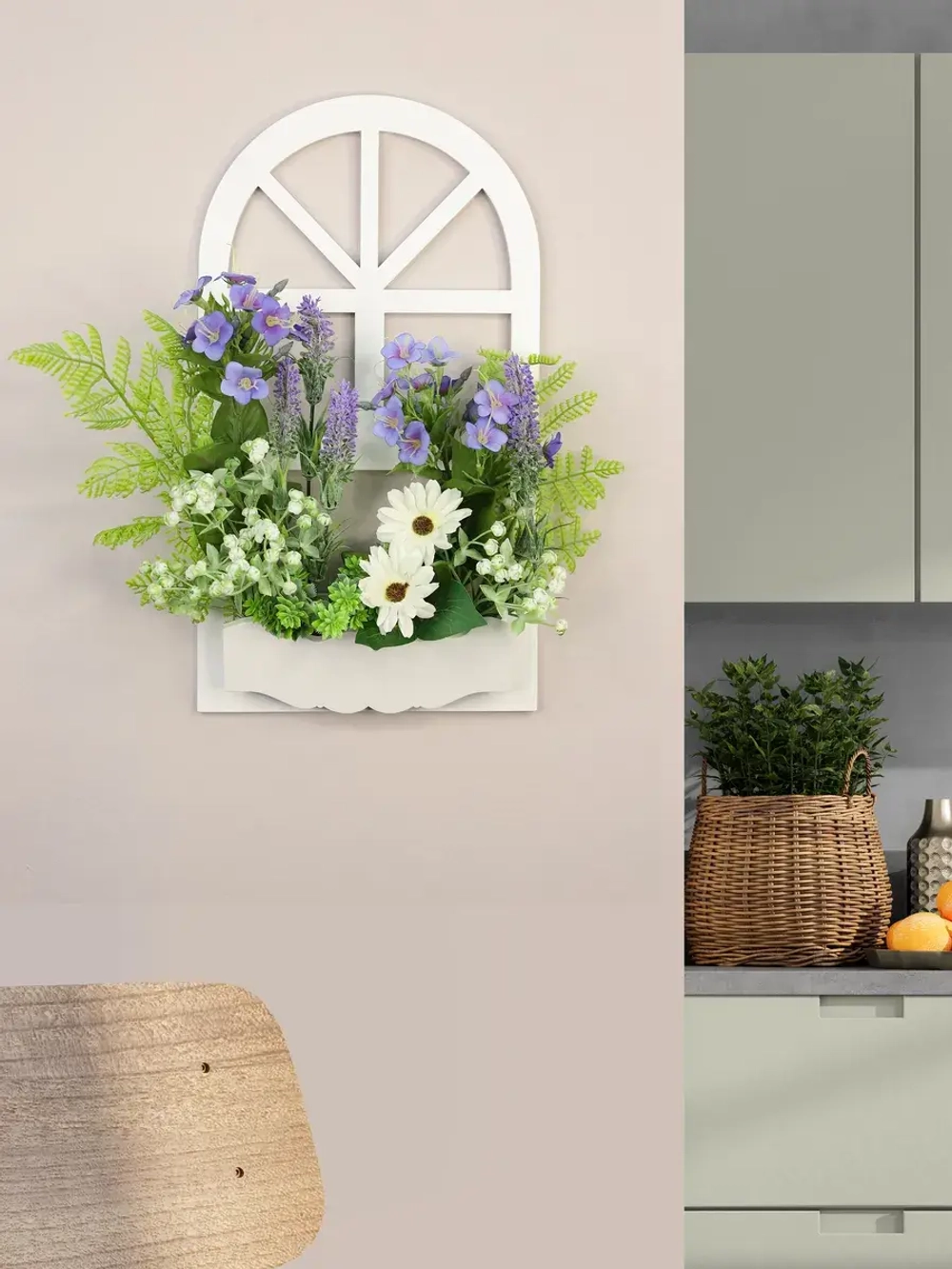 Панно с цветами на стену для интерьера