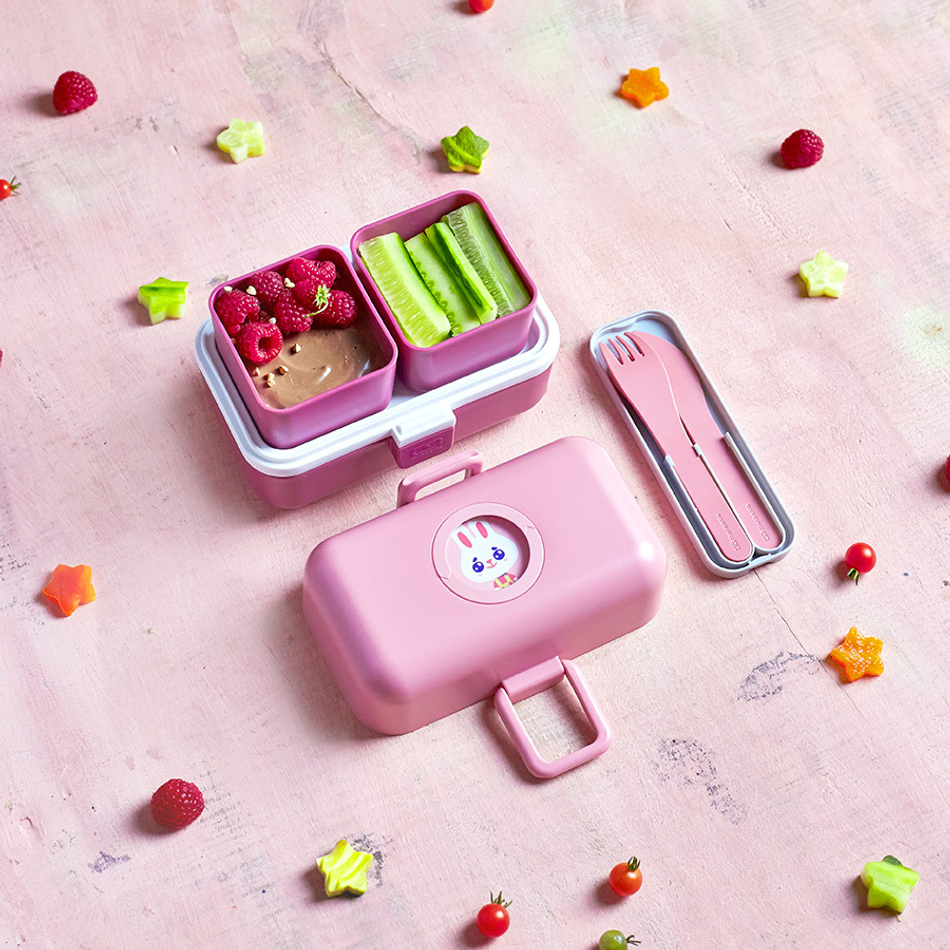 Набор из 3 столовых приборов в футляре mb pocket, blush