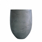 Кашпо, коллекция Concrete (Midnight), форма BARREL