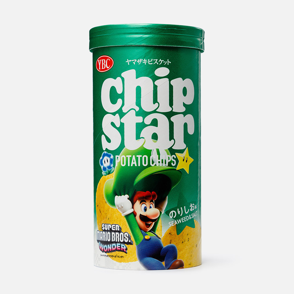 Чипсы Yamazaki Chipstar картофельные, размер S, солёный вкус, с водорослями нори, 45 г