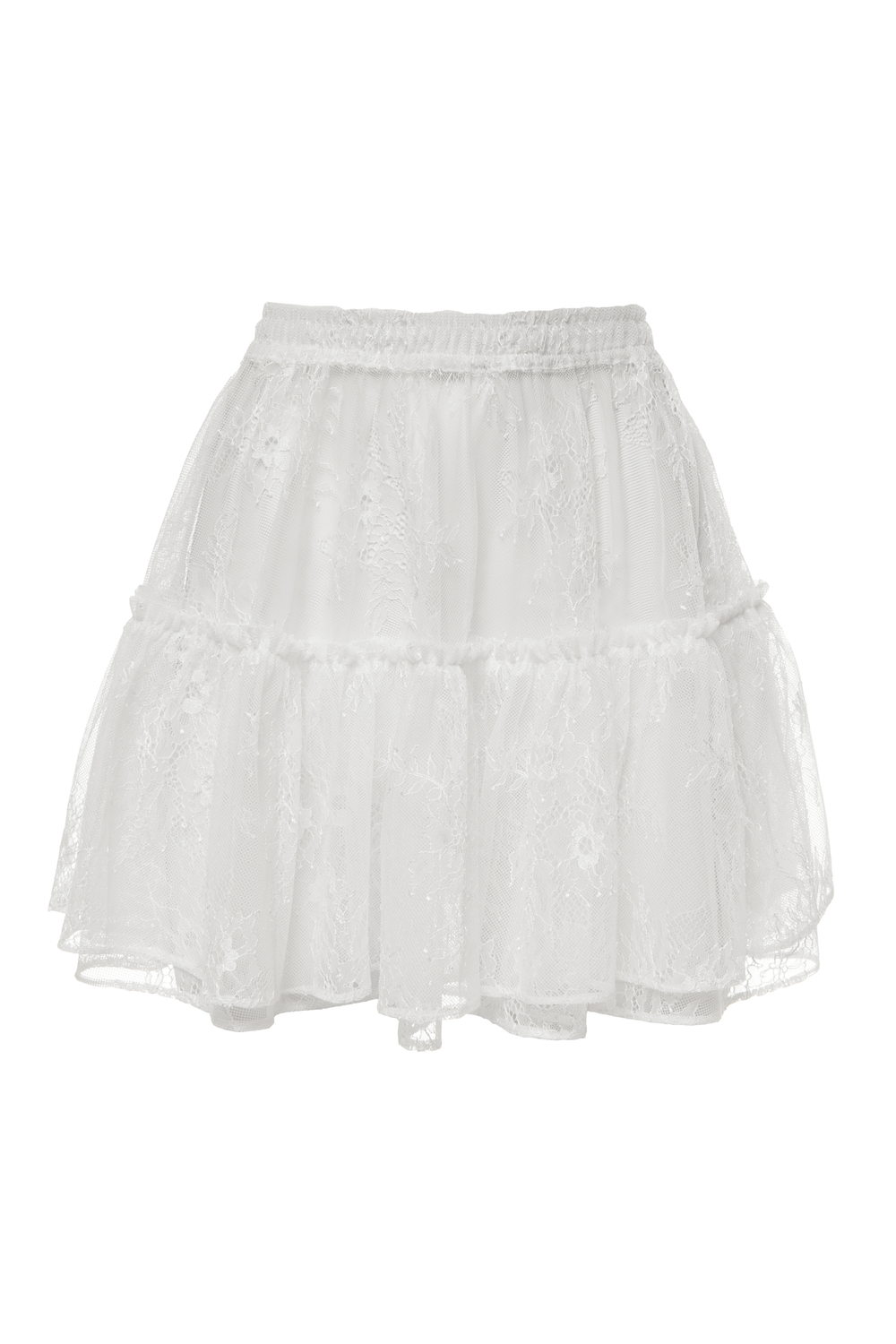 “Doll skirt” Юбка с воланами из кружева.