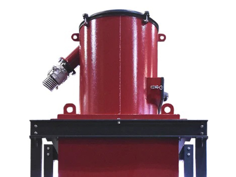 Циклон-сепаратор для очистки абразива с бункером для ссыпания 1м3 на 2 пескоструйных аппарата