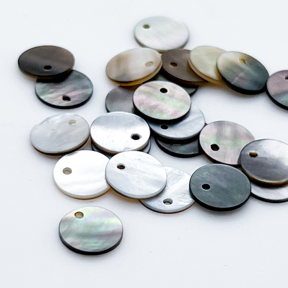 Перламутр, подвеска, размер около 8 мм, цена за набор 5 шт