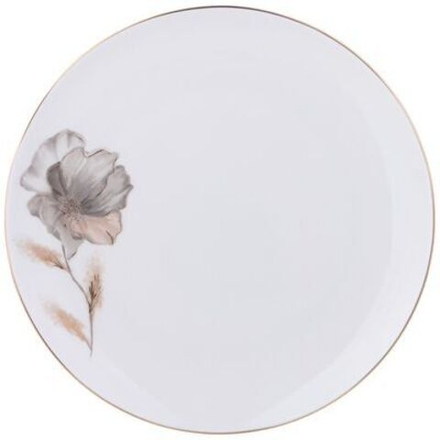 422-120 Набор тарелок обед. золот. цветок 26см