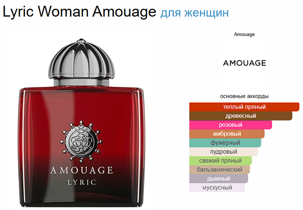 Amouage Blossom Love For Woman 100 ml (duty free парфюмерия)