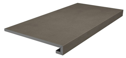 Фронтальная ступень Про Чементо клееная коричневый тёмный мат (DD641820R/GCF)