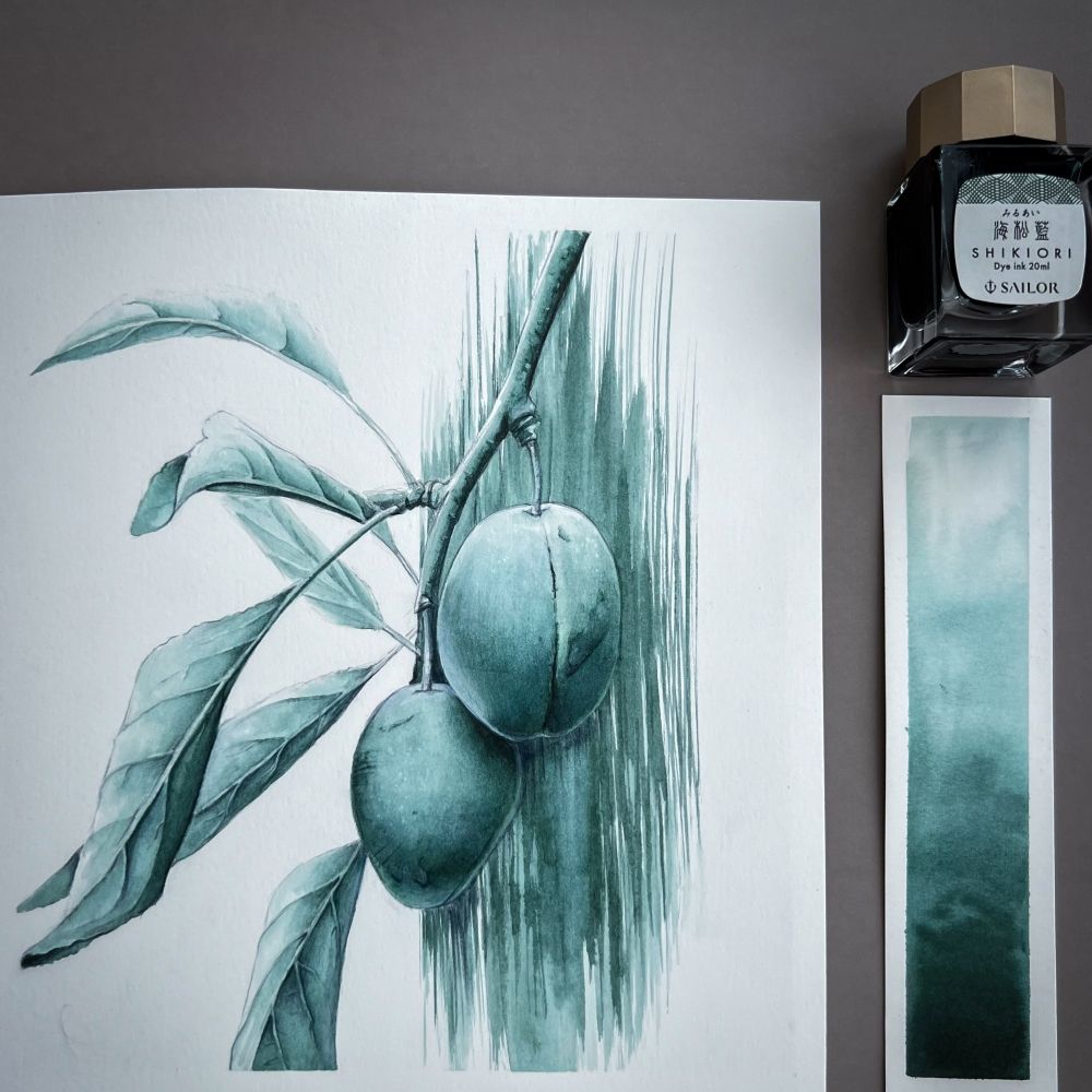 Чернила Sailor Shikiori Miruai 20 мл (13-1008-204) 4