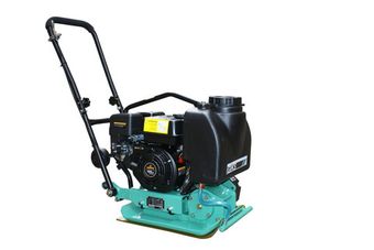 Виброплита GIKS PC60DSET с баком и ковриком - [65 кг / 10 кН / Dinking DK168F]