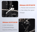 Велосипед Шоссейный SAVA-EX7-S 2025