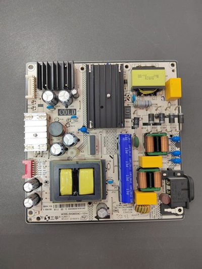 Блок питания SHG6004C-101H, демонтирован с телевизора Thompson T55USL7000
