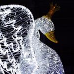 Световая фигура «Царевна-Лебедь»