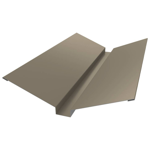 Ендова верхняя Grand Line Drap TX 0,45 Ral 1015 115х30х115 мм резка