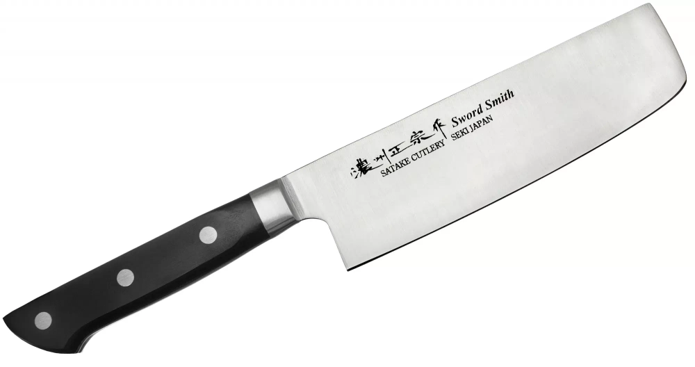 Satake - Нож Накири Satake Katsu 16см / артикул   802-734  / GTIN 4956617802734