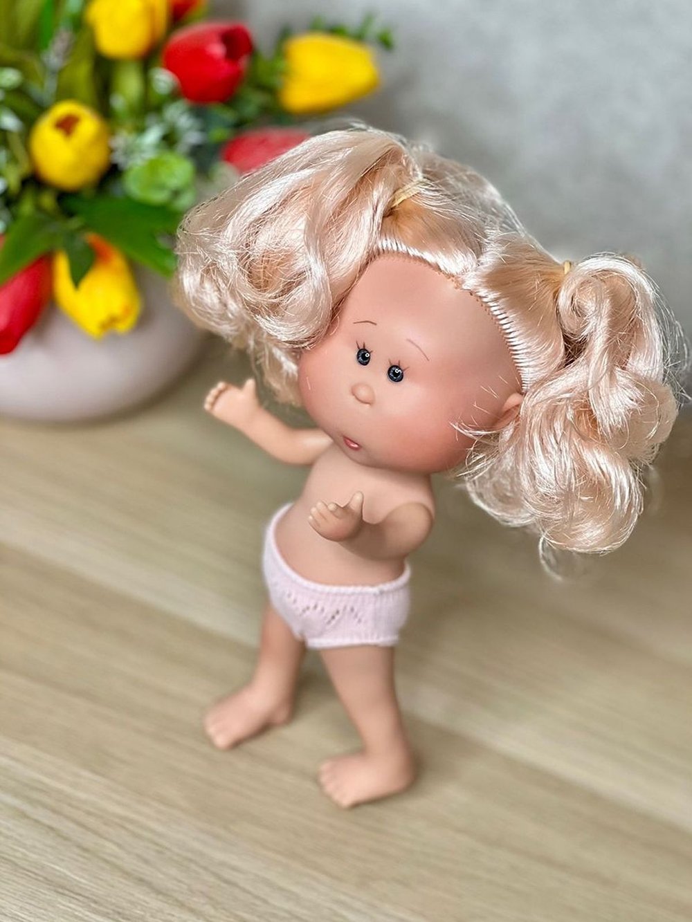 Кукла Nines виниловая 23см Little Mia без одежды (3199W26A-1)