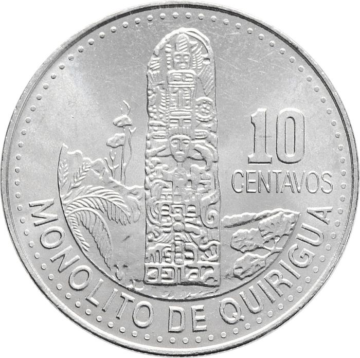 10 сентаво 2009 Гватемала