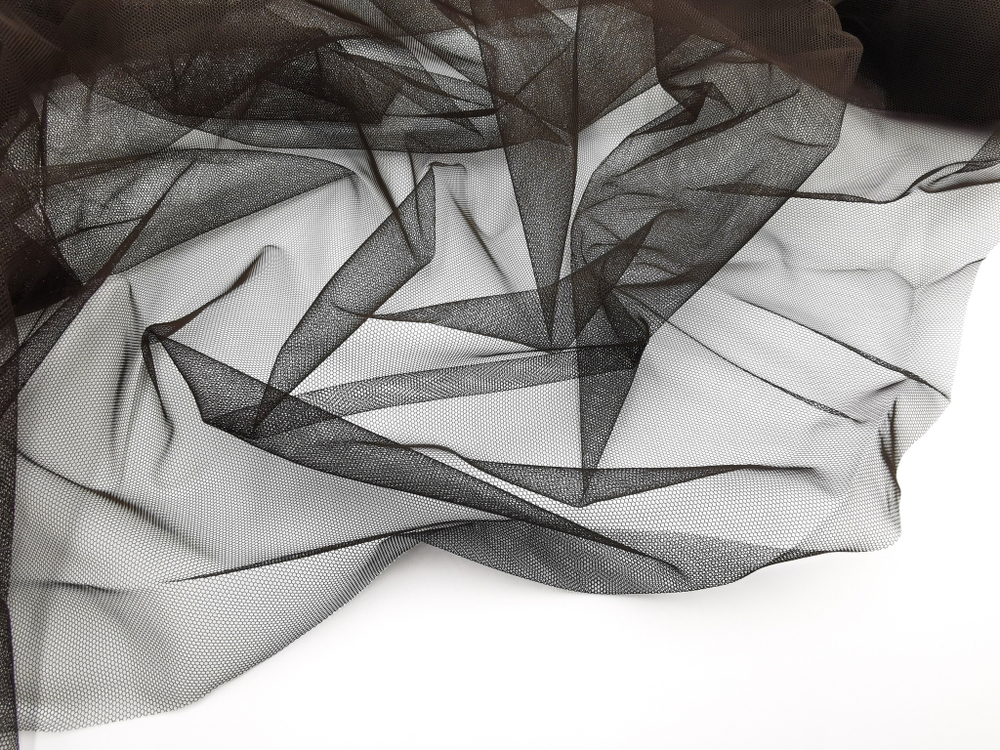 Бюстовая неэластичная сетка, Lauma, шоколад, (BS-111)