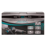 STELS Краскораспылитель AG 810 HVLP гравитационный сопло 0,8мм и 1мм