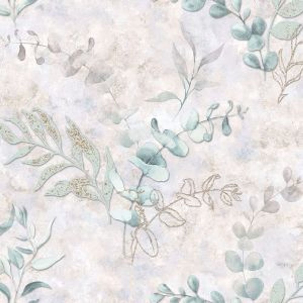 Обои гор.тисн, флиз осн Веточка зел 1,06х10 м  10052