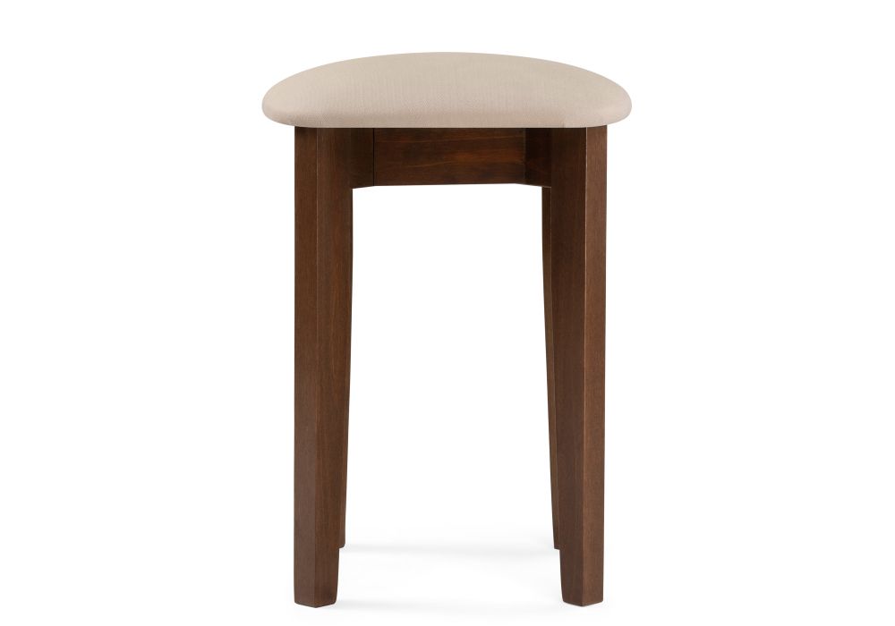 Табурет Кигон темный орех / сливочный раф