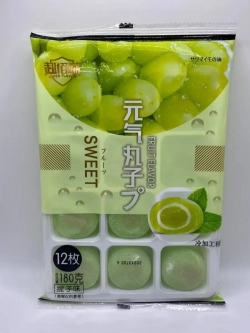 Пирожное (Mochi) со вкусом винограда,Рисовый десерт