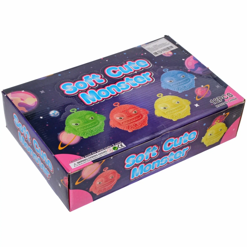 Игрушка «Паук», 13,5*11 см, с подсветкой, микс СТИКЕР НА ВЛОЖЕНИИ