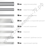 STAYER Wood Master 8 предм., Набор ручных резцов по дереву (1836)