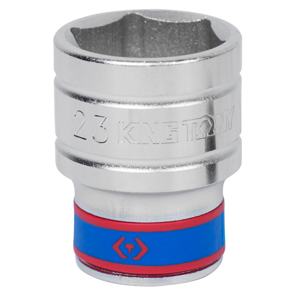 Головка торцевая стандартная шестигранная 1/2&quot;, 23 мм KING TONY 433523M